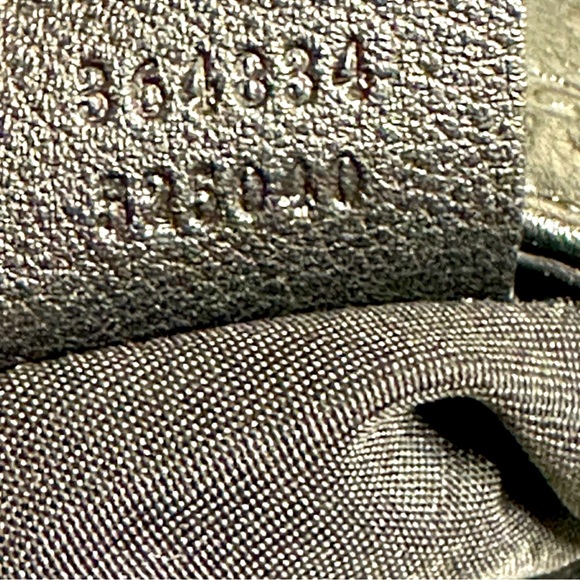 💯 Authentic-GUCCISSIMA Black Leather Large Web Hobo shoulder bag - Picture 8 of 11